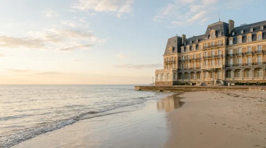 Hôtel spa de luxe en bord de mer à Saint-Malo avec vue panoramique sur l'océan