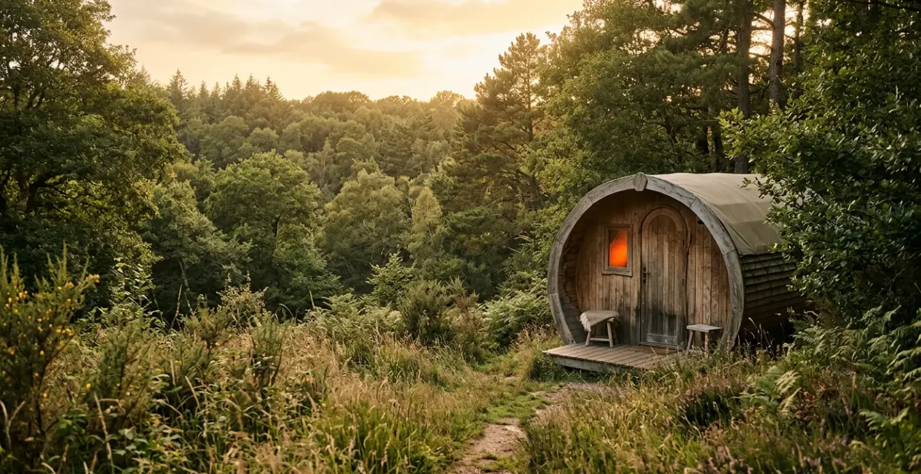 Hébergement insolite en Bretagne alliant confort moderne et nature préservée