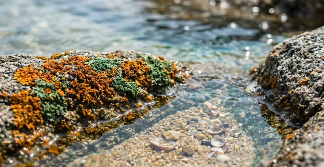 Vue aérienne du parc naturel marin d'Iroise montrant la richesse de l'écosystème maritime